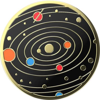 Popsockets Premium grep til mobile enheter (enamel solar flare)