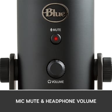Blue Microphones Yeti USB-mikrofon (sort)