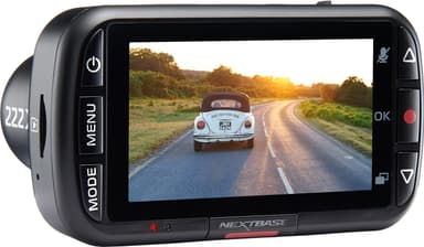 Nextbase 222X dashbordkamera med bakkameramodul