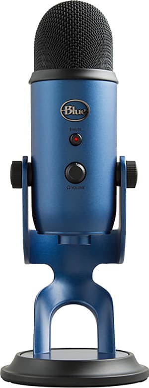 Blue Yeti mikrofon (midnattsblå)