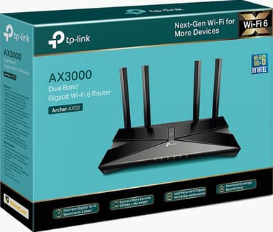 TP-Link AX50 dual-band WiFi 6 router