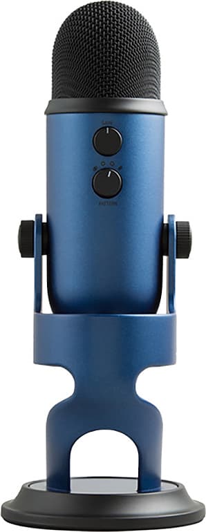 Blue Yeti mikrofon (midnattsblå)