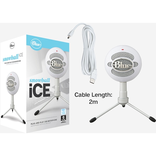Blue Microphones Snowball iCE USB mikrofon (hvit)