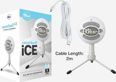 Blue Microphones Snowball iCE USB mikrofon (hvit)