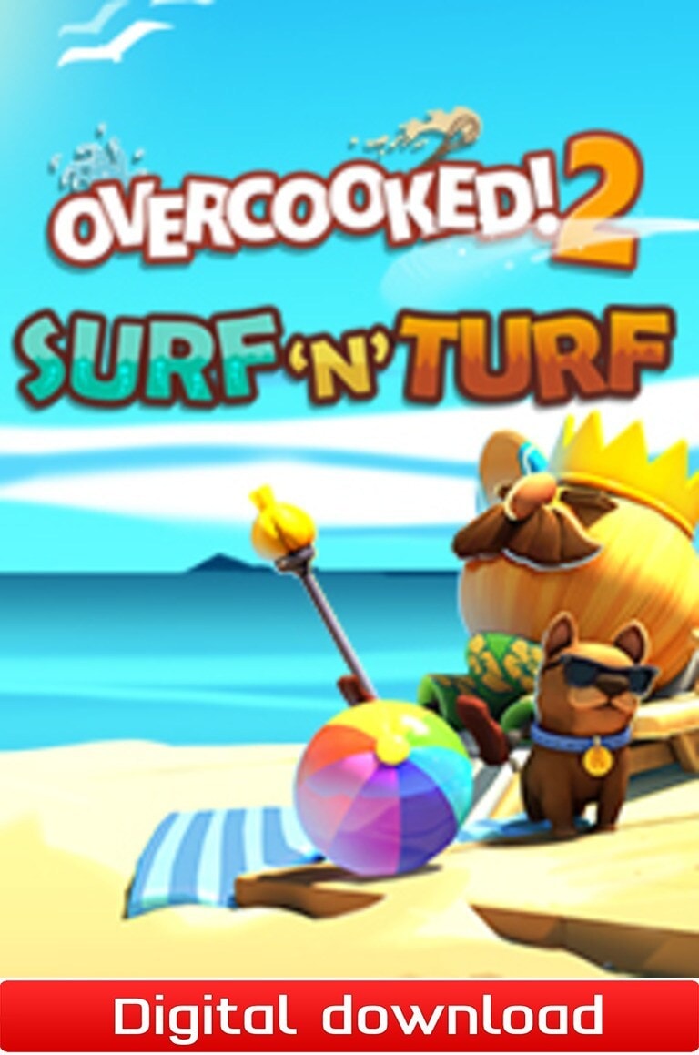 Overcooked! 2 - Surf  n  Turf - PC Windows Mac OSX Linux
