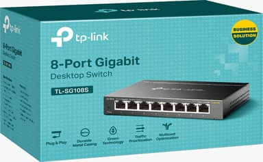 TP-Link SG108S 8-ports gigabit switch