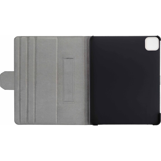 Sandstrøm iPad 12,9" foliodeksel i skinn (sort)