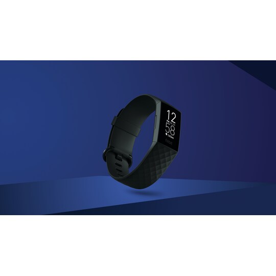 Fitbit Charge 4 aktivitetsarmbånd (sort)