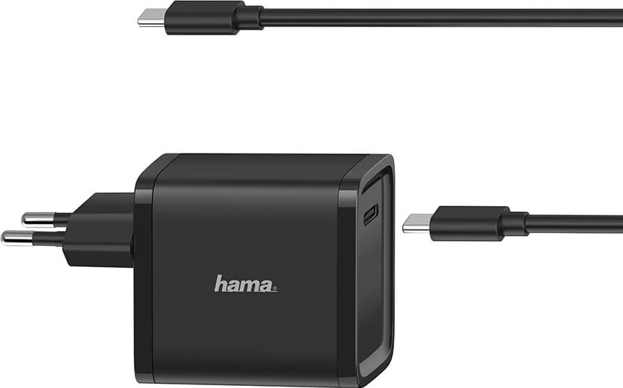HAMA Lader 12V USB-C PD 27W 3A fast Kabel 1m Svart - Elkjøp, 12v usb c