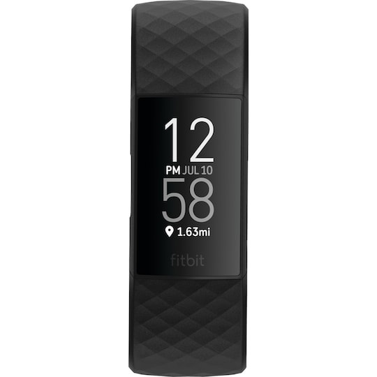 Fitbit Charge 4 aktivitetsarmbånd (sort)