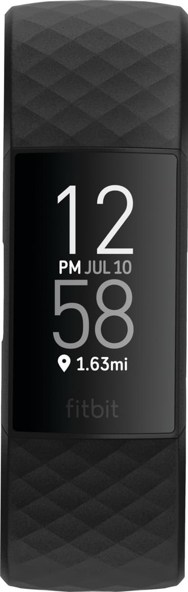 Fitbit Charge 4 aktivitetsarmbånd (sort)