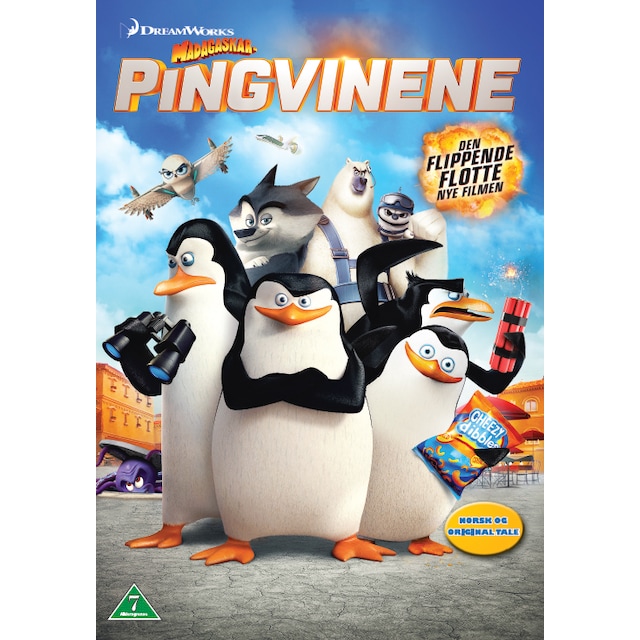 Madagaskar Pingvinene (3D Blu-ray)
