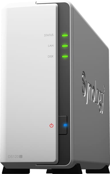 Synology DiskStation DS120j 1-Bay personlig NAS-system