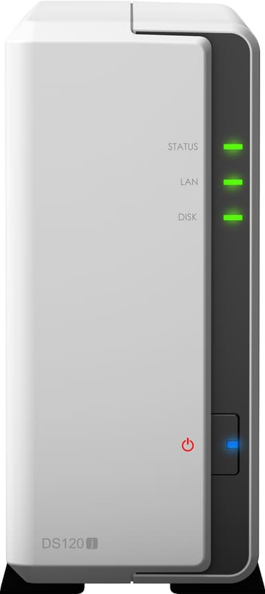 Synology DiskStation DS120j 1-Bay personlig NAS-system