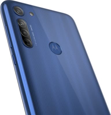 Motorola Moto G8 smarttelefon 4/64GB (neon blue)