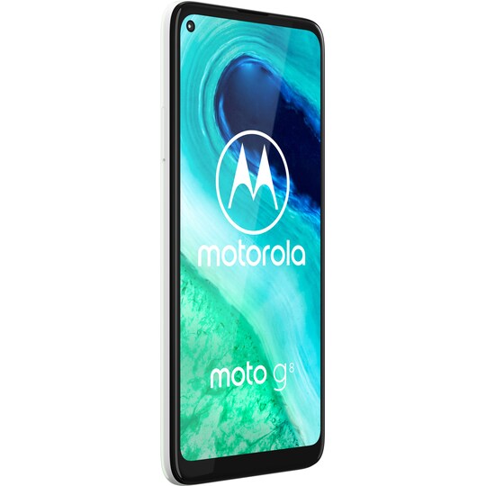 Motorola Moto G8 smarttelefon 4/64GB (pearl white)