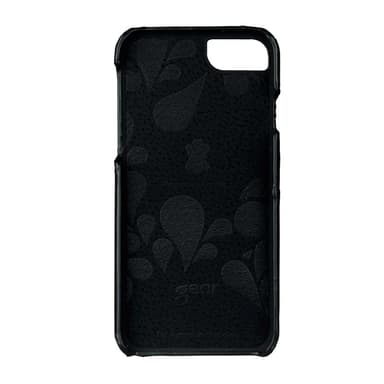 Gear Onsala iPhone 6/7/8/SE Gen. 2/3 skinndeksel med kortlomme (sort)