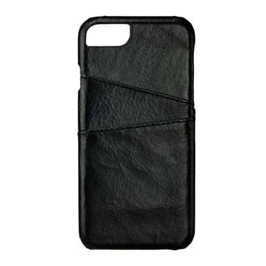 Gear Onsala iPhone 6/7/8/SE Gen. 2/3 skinndeksel med kortlomme (sort)