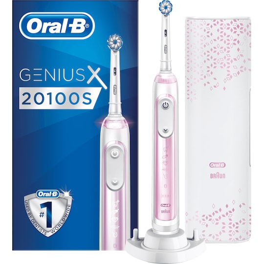Oral-B Genius X elektrisk tannbørste 20100S (rosa)