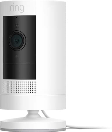 Ring Indoor Cam kablet overvåkningskamera (hvit)