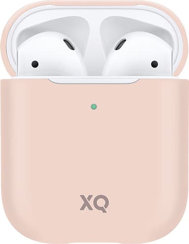 Xqisit silikonetui til AirPods (rosa)