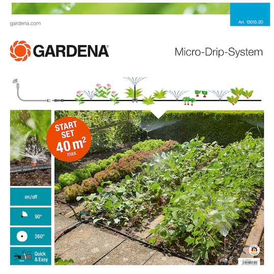 Gardena MDS Starter Set Planted Area vanningssystem 13015-20