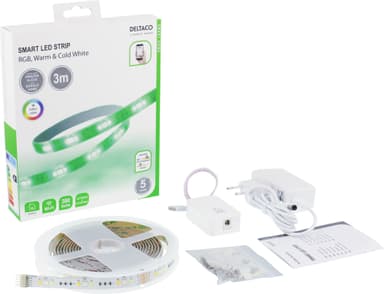Deltaco LED-lysstrips SHLS3M