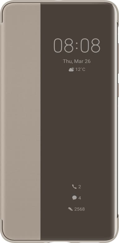 Huawei P40 Smart View deksel (khaki)