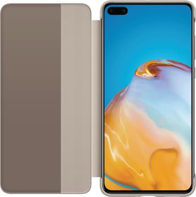 Huawei P40 Smart View deksel (khaki)