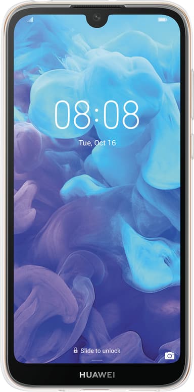 Huawei Y5 2019 silikondeksel (gjennomsiktig)