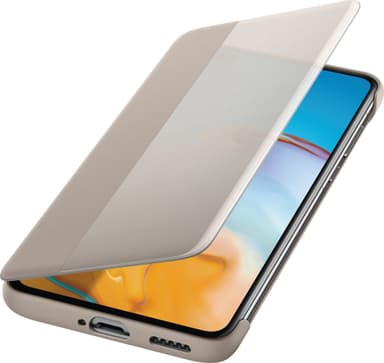 Huawei P40 Smart View deksel (khaki)