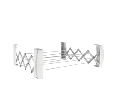 Leifheit teleclip 42 extendable tørkestativ 4,2 m hvit