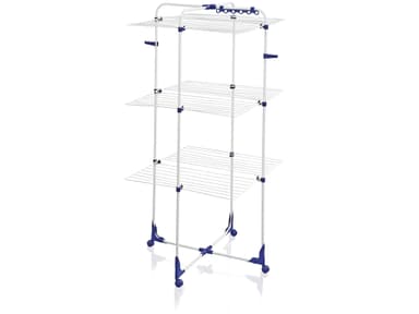 Leifheit tower 340 tørkestativ 73 x 69 x 146 cm hvit/blå