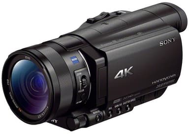 Sony FDR-AX100 4K videokamera (sort)