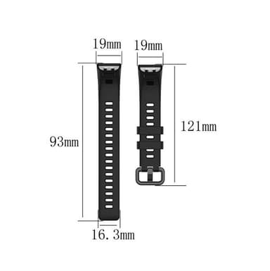 Huawei band 3 pro - Svart Armbånd