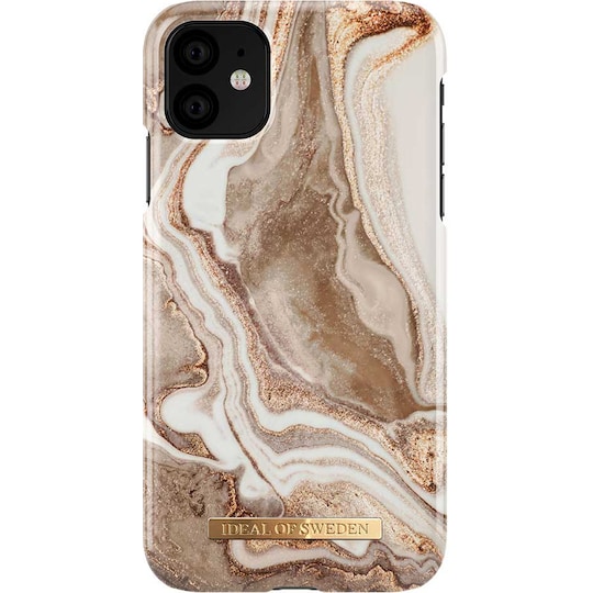 iDeal of Sweden deksel til iPhone 11 (golden sand marble)