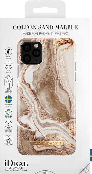 iDeal of Sweden deksel til iPhone 11 Pro Max (golden sand marble)