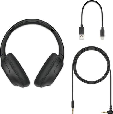 Sony WH-CH710 trådløse around-ear hodetelefoner (sort)