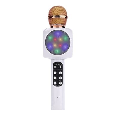 Karaokemikrofon Bluetooth Hvit Mikrofon Elkjøp Bluetooth karaokemikrofon Bluetooth karaokemikrofon