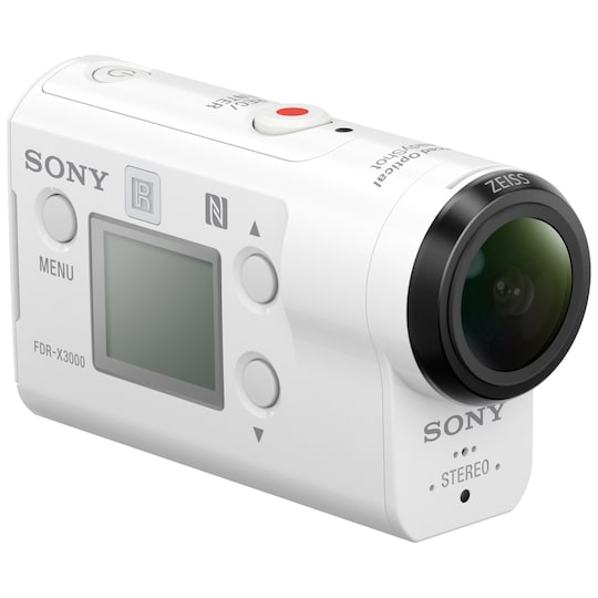 Sony FDR-X3000R actionkamera + Fingergrep