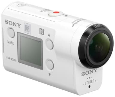 Sony FDR-X3000R actionkamera + Fingergrep