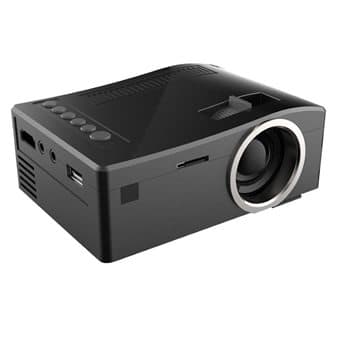 Digital LED Projektor 150 Lumens - Fjern / USB / SD / VGA / HDMI