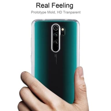 Tynt Silikondeksel  Xiaomi Redmi Note 8 Pro - Transparent
