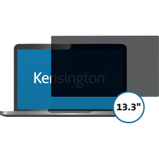 Kensington 13,3" personvernsfilter til bærbar PC (16:9 sideforhold)