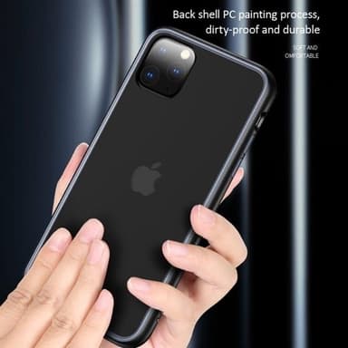 Tynt Bakdeksel iPhone 11 Pro Max - Hvit