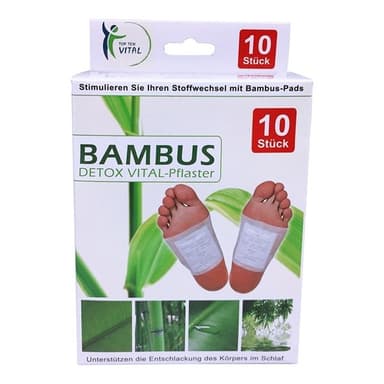 Bamboo Detox Vital Bandage bambusplaster 10-pack