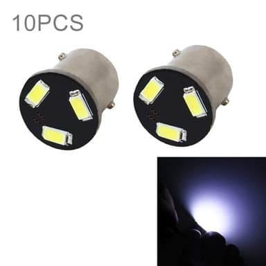 Diodepære 1156/BA15S/P21W 0.5W 30LM 3 SMD-5630 10-pk