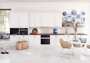 Epoq Shaker Offwhite dør til kjøkken 40x92