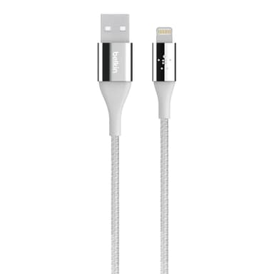 Belkin Premium kevlar Lightning kabel (sølv)