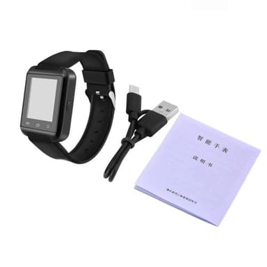Multifunksjonell Bluetooth Klokke - Svart